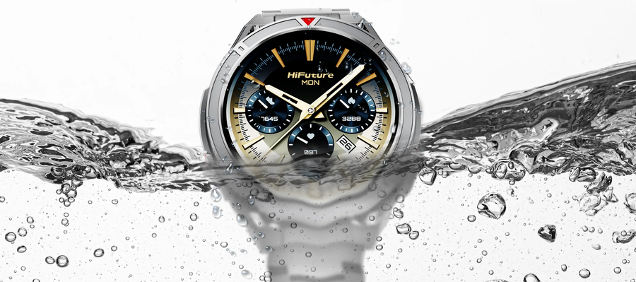 ACTIVE-TI - HiFuture ACTIVE Smartwatch Titanium