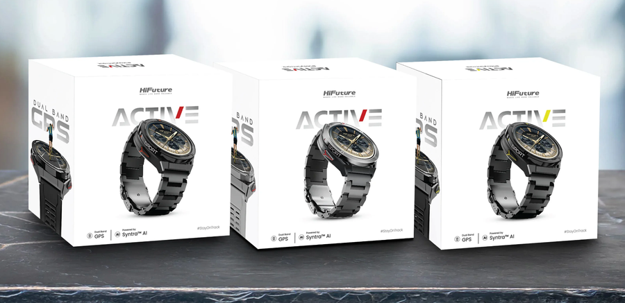 ACTIVE-TI - HiFuture ACTIVE Smartwatch Titanium