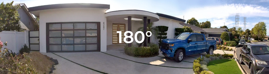 Argus 4 Pro + Solar Panel - Reolink 4K Dual-Lens 180? Blindspot- free Wi-Fi 6 Camera with solar panel