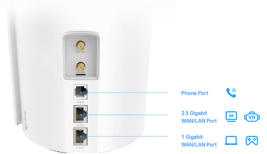 TP-Link Deco X80-5G  5G Release-15 AX6000 Wi-Fi 6 Router