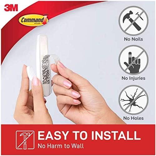 7100341498 - Command Hook 17500-10 Assorted White, Pack of 10