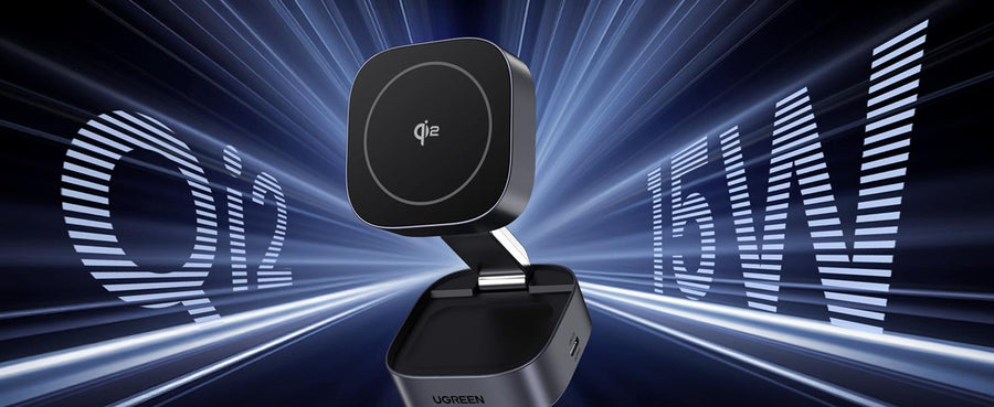 UG-35316 - Ugreen  2-in-1 Magnetic Wireless Charger