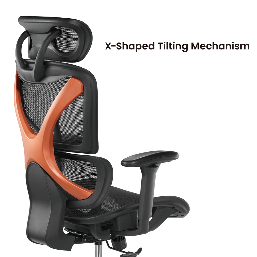 BRATECK CH05-31 - SpineX Ergonomic Office Chair w/ Posture Enhancement