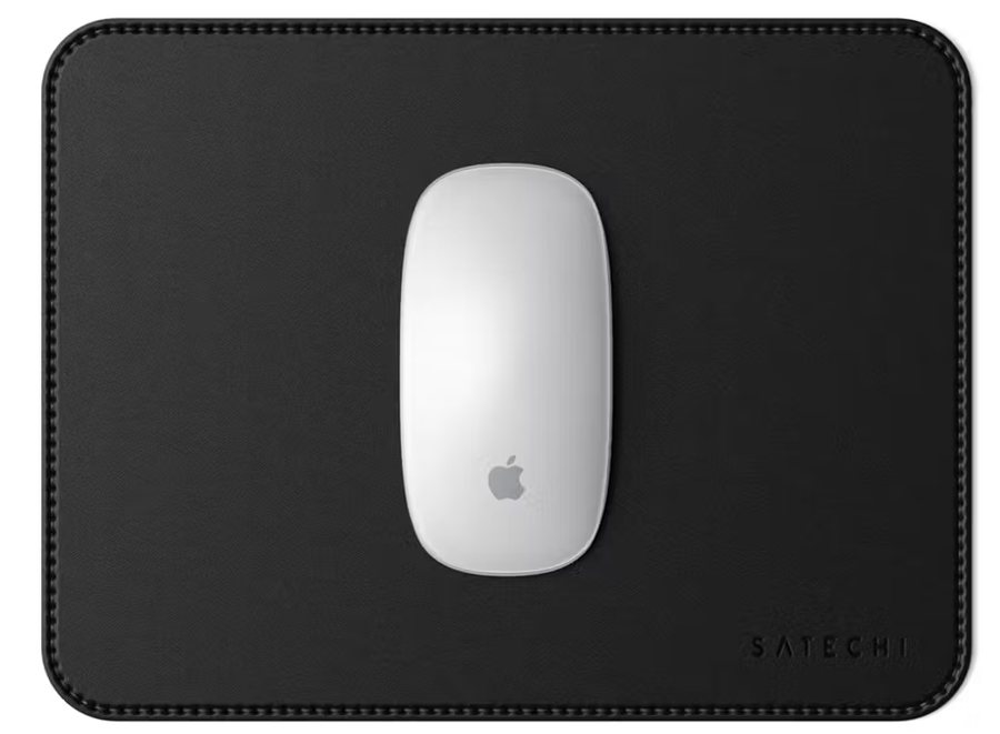 ST-LMPK - Satechi Vegan-Leather Premium Mouse Pad (Black)