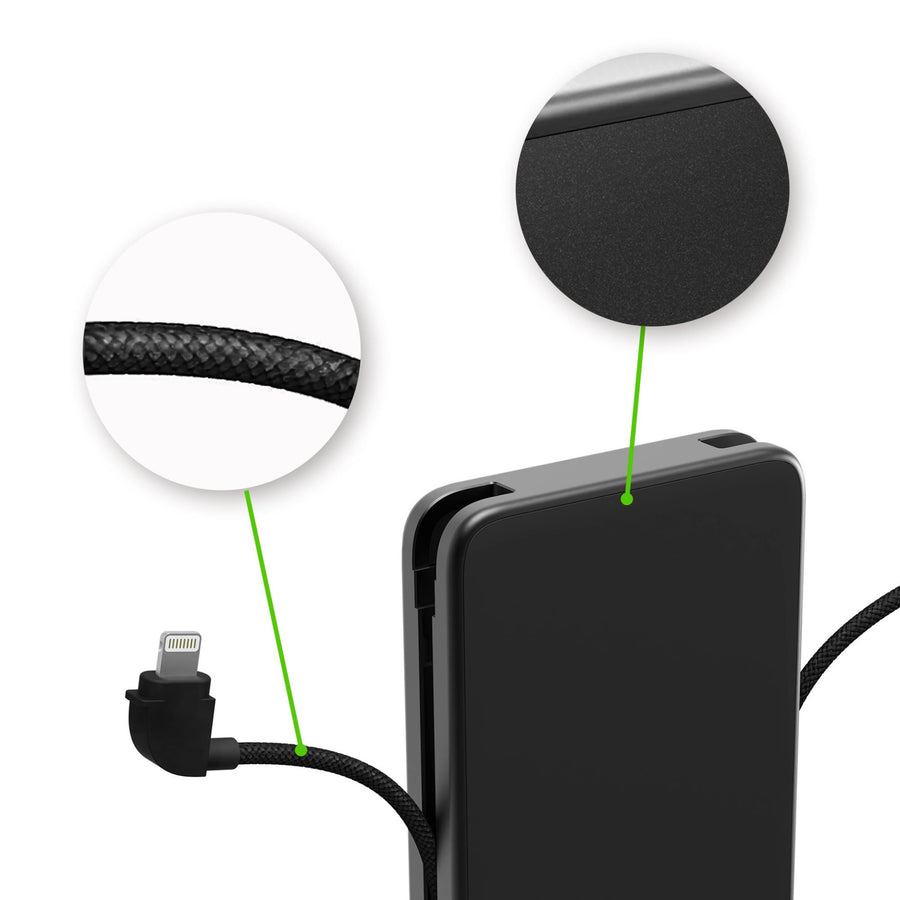 ZAGG 401114384 - Mophie Power Station Plus 10K, - Black (2024)