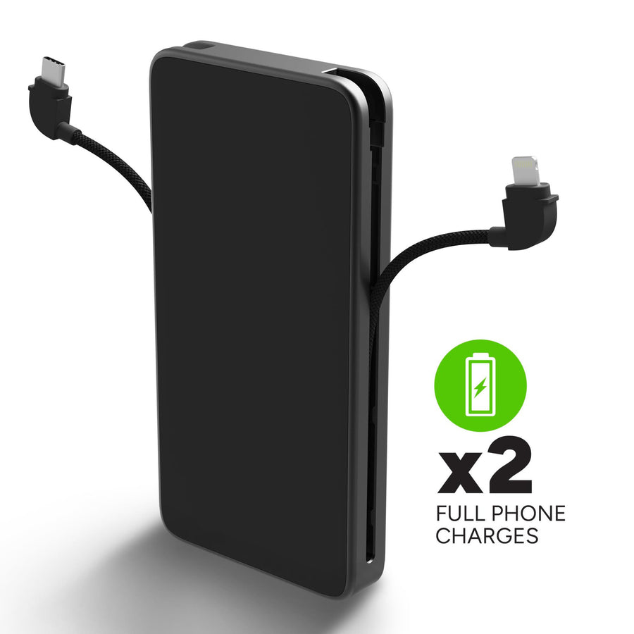 ZAGG 401114384 - Mophie Power Station Plus 10K, - Black (2024)