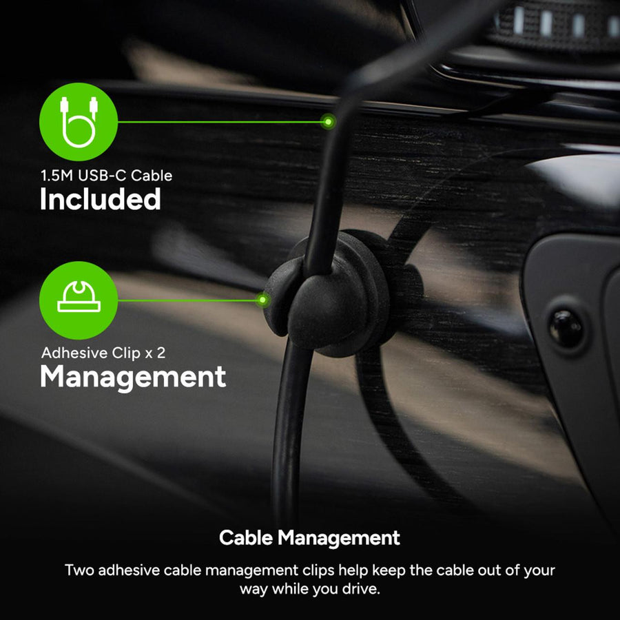 ZAGG 401312502 - Mophie Snap+ Wireless Charging Vent Mount Magnetic (Qi)