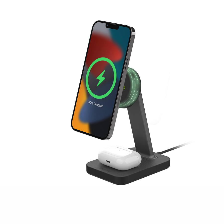 ZAGG 401309753 - Mophie Snap+ Charging Stand & Pad - Black