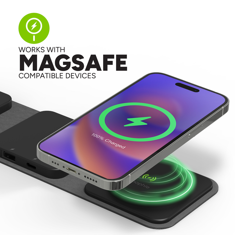 ZAGG 401309743 - Mophie Snap+ Multi Device Travel Charger - Black