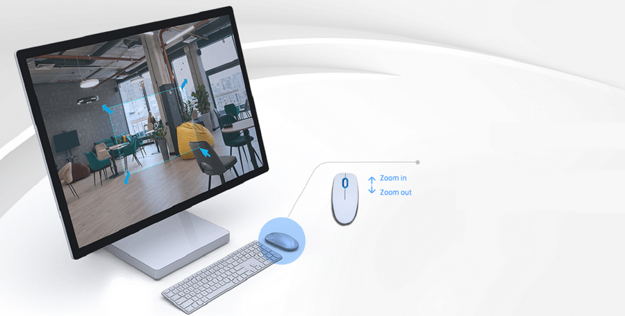 MS-C5341-X30PE - Milesight 30X AI 5MP High Speed PTZ Dome Network IP Camera - Multi Cable Out
