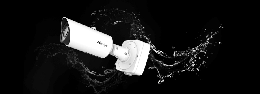 MS-C5362-FPE - Milesight AI Motorized Zoom 5MP NDAA Pro Bullet Network Camera  Junction Box