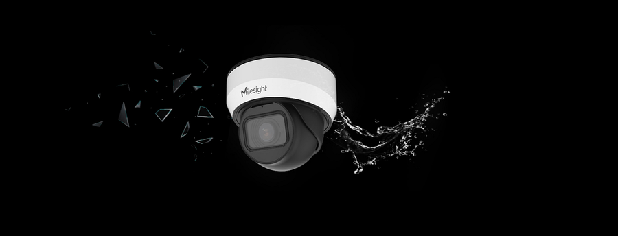MS-C8175-FPD - Milesight 4K NDAA AI Motorized Dome Network Camera