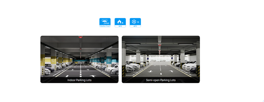PM3322-E - Milesight AI NDAA Indoor Parking Guidance Camera