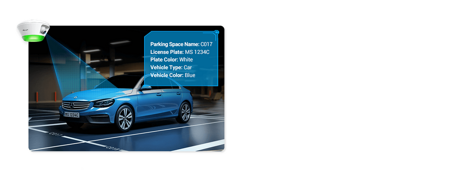 PM3322-E - Milesight AI NDAA Indoor Parking Guidance Camera