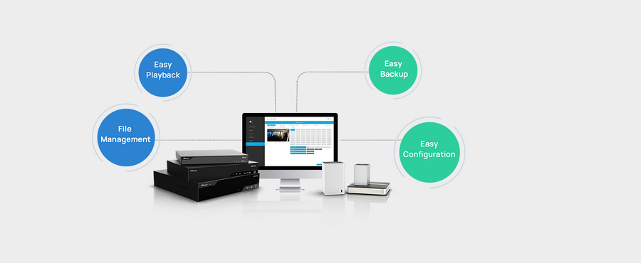 MS-N1004-UC - Milesight 4K 4 Channel IP Camera Mini NVR