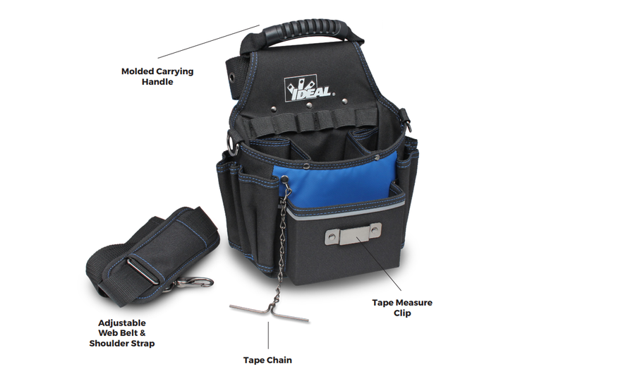 IDEAL INDUSTRIES IDL37-020 - Pro Series Premium Tool Pouch