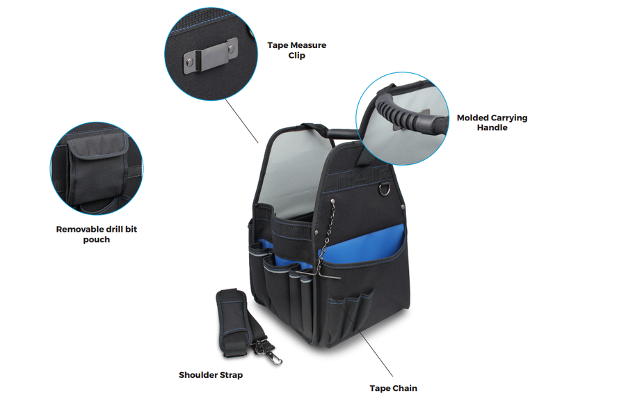 IDEAL INDUSTRIES IDL37-031 - Pro Series Premium Tool Carrier