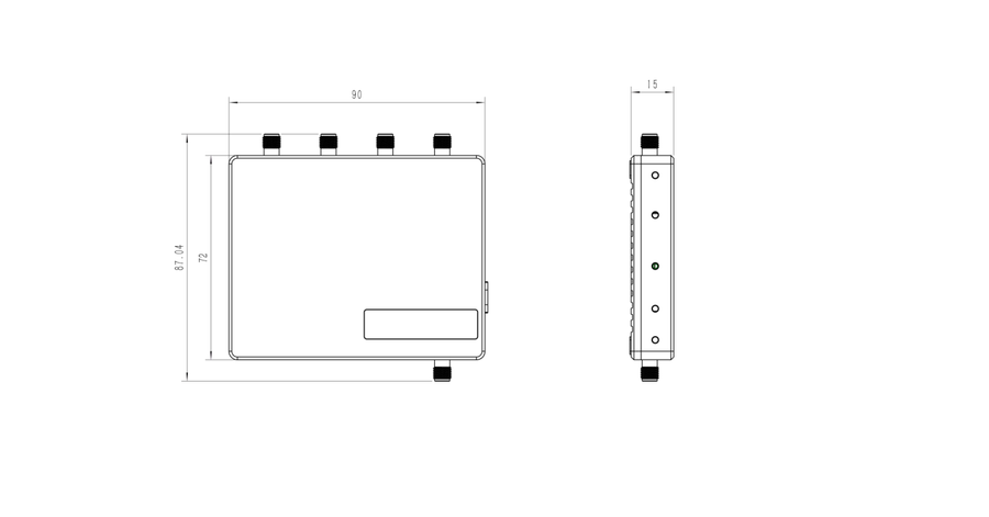 UF31-554AE - Milesight 5G/4G/LTE Gigabit Ethernet Cellular Modem