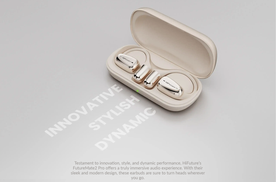 FutureMate2Pro-GOLD - HiFuture FutureMate2 Pro Wireless Headphone Champagne Gold