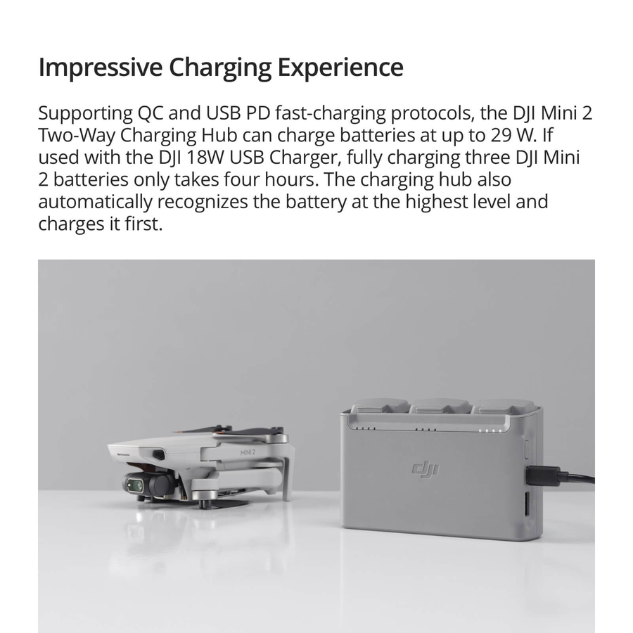 CP-MA-00000328 - DJI Mini 2 Two-Way Charging Hub CP-MA-00000328