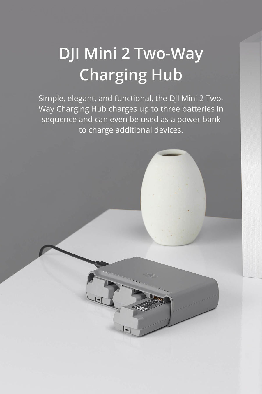 CP-MA-00000328 - DJI Mini 2 Two-Way Charging Hub CP-MA-00000328