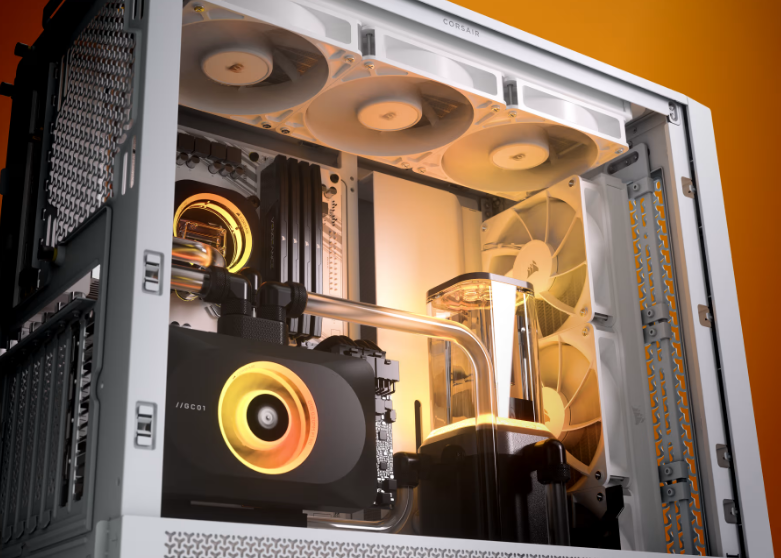 CC-9011313-WW - CORSAIR FRAME 4000D RS MID-TOWER, WHITE