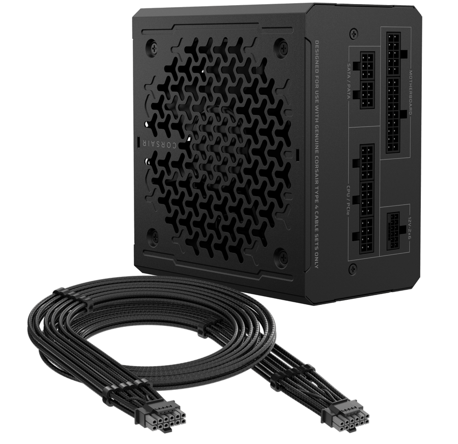 Corsair RM850e Black  850W Cybenetics Gold ATX 3.1 Power Supply