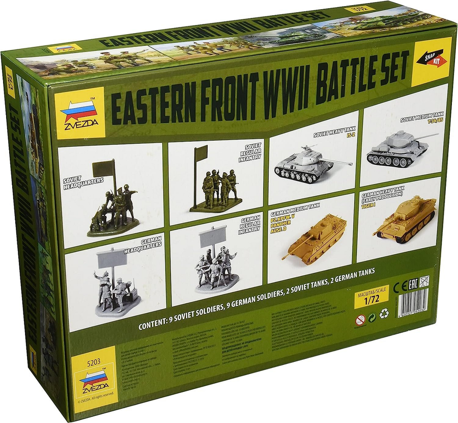 Zvezda Z5203 - ZVEZDA BATTLE SET EASTERN FRONT WW2