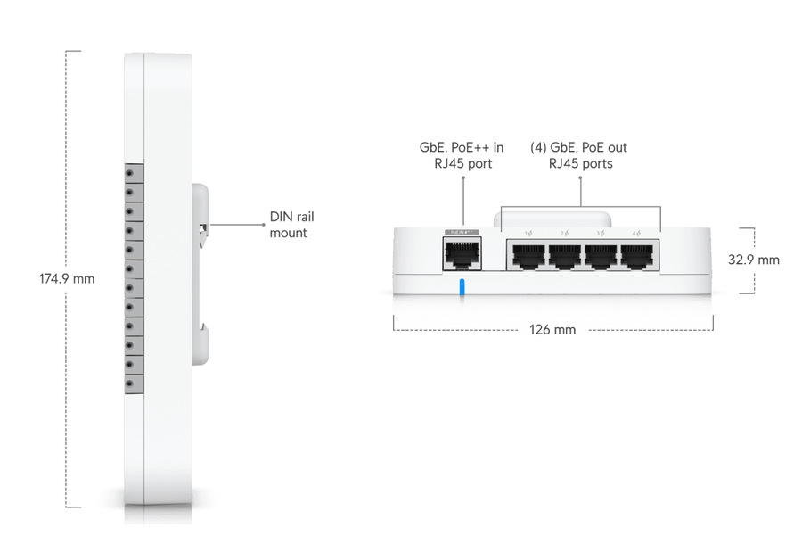UA-G3-SK-Pro - Ubiquiti UniFi Access 3nd-Generation Single Door Pro Starter Kit with Apple Touch Pass Support