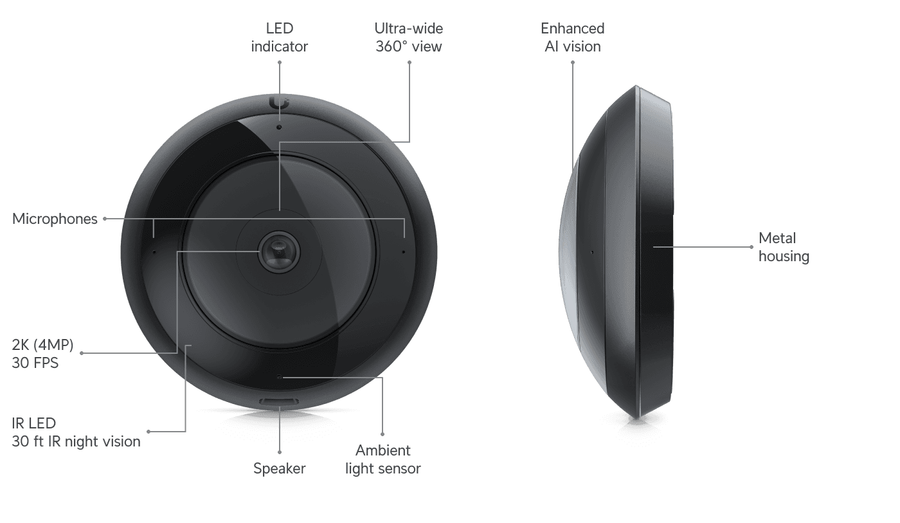 Ubiquiti UVC-AI-360-W - AI 360 (White)