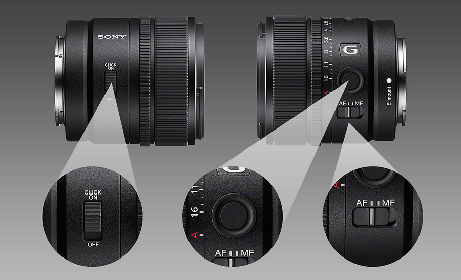 SEL15F14G - Sony Alpha SEL15F14G 15MM F1.4 E Mount Lens G