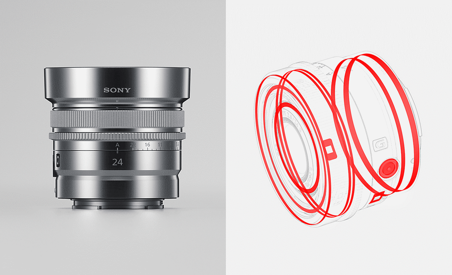 SEL24F28G - Sony Alpha SEL24F28G 24mm F2.8 G FE Mount FF Lens