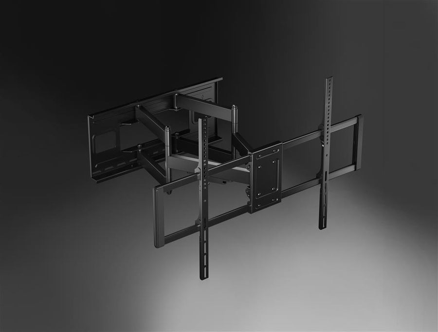 BRATECK LPA77-696 - 60-120'' Heavy-Duty Full Motion TV Wall Mount Bracket Free-Tilting Design
