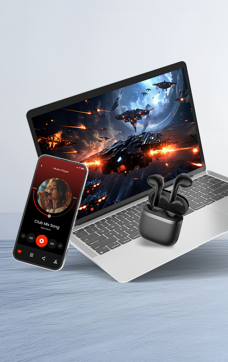 Edifier W200T   True Wireless Earbuds - Black