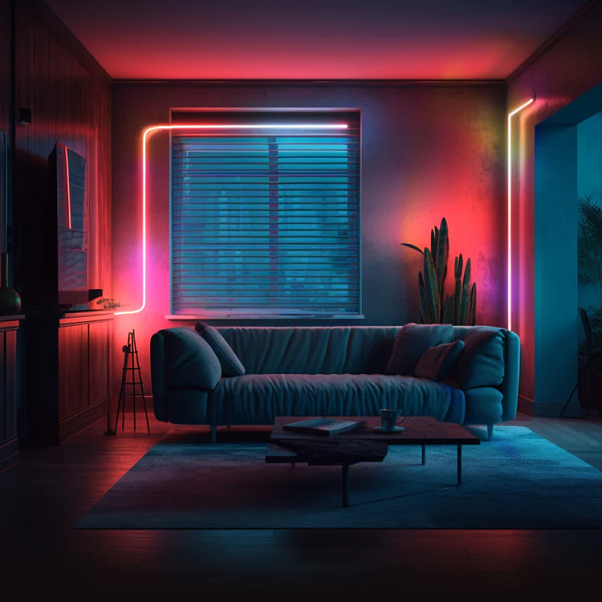 LFXNEON65AU - LIFX Neon SuperColour Flex 2M Indoor Flexible Linear Ultra-Bright LED Light Strip