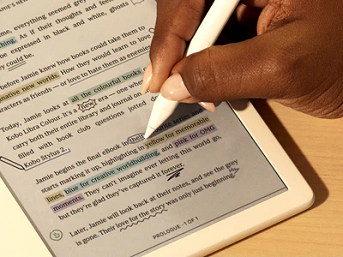 N605-AC-WH-S-PN - KOBO STYLUS 2 PEN WHITE - COMPATIBLE WITH LIBRA COLOUR, SAGE, ELIPSA