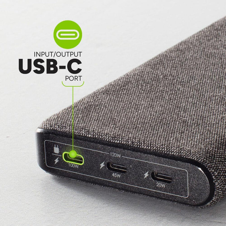 401109565 - Mophie Universal Battery Powerstation Pro XL 100W 2022 25K - Apple Black