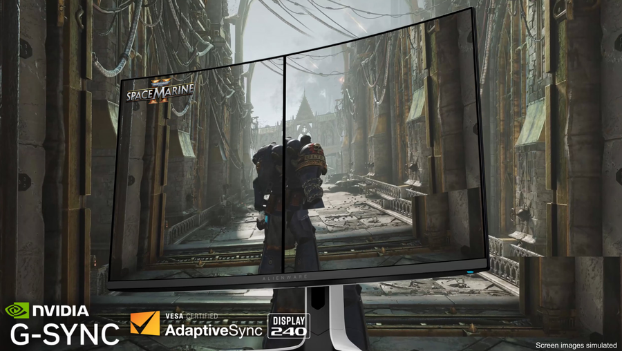Dell Alienware AW3225QF 32" 4K 240Hz Curved OLED Gaming Monitor