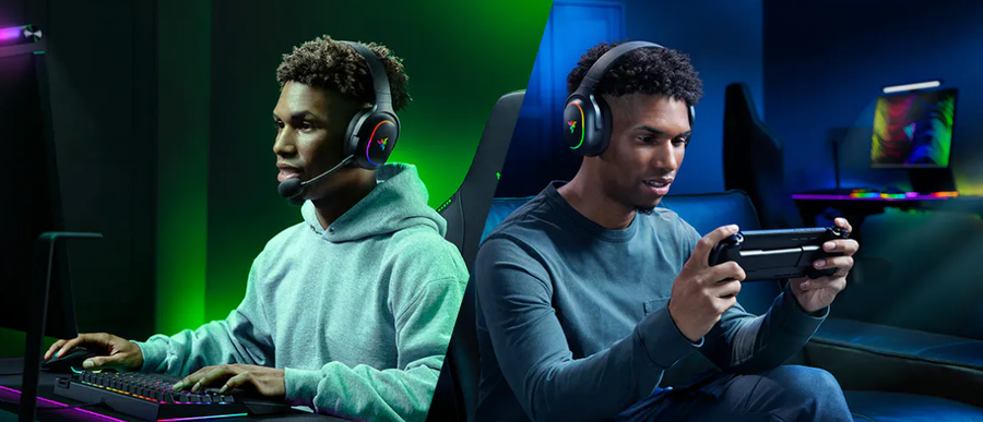 RZ04-05220100-R3M1 - RAZER BARRACUDA X CHROMA - WIRELESS MULTI-PLATFORM GAMING AND MOBILE HEADSET - FRML PACKAGING