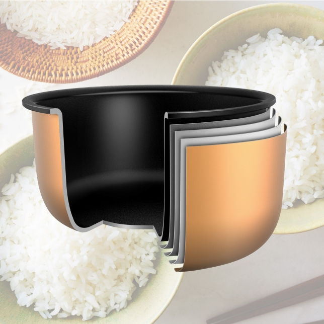 SR-DL184WST - MULTIFUNCTION RICE COOKER 1.8L WHITE