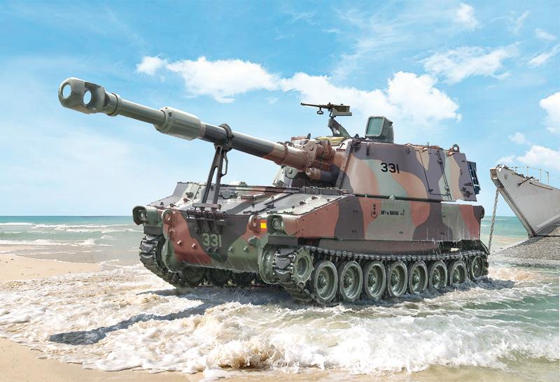 Italeri 1-6589 - ITALERI 1/35**M-109 A2 HOWITZER