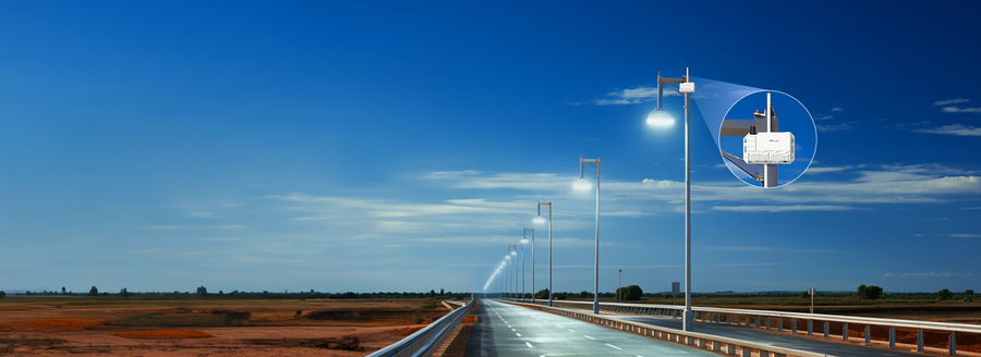 SG50-L08GL-915M-45W - Milesight SG50-L08GL-915M Solar Powered Gateway 45Watt Solar Panel Version