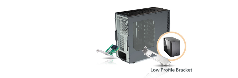 EDIMAX EN-9320SFP-V2 - 10GbE SFP+ V2 PCI Express Network Adapter Converts PCIe Slot into SFP+ Fiber Slot