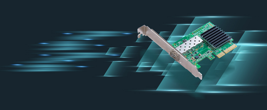 EDIMAX EN-9320SFP-V2 - 10GbE SFP+ V2 PCI Express Network Adapter Converts PCIe Slot into SFP+ Fiber Slot