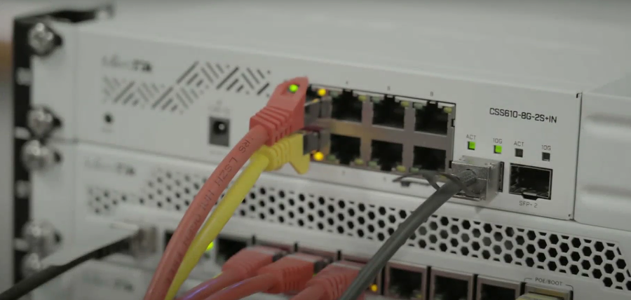 MikroTik CSS610-8G-2S+IN 8 Port Gigabit Cloud Smart Switch with 10G SFP