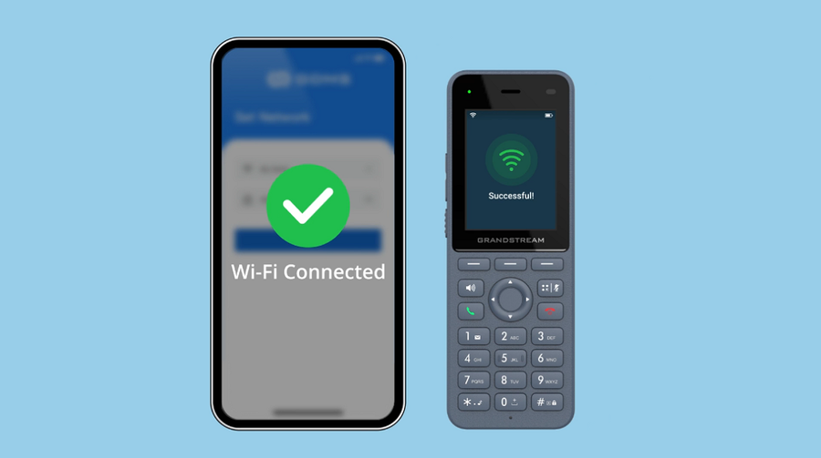 Grandstream WP816 - WP816 Portable WiFi Phone  Hardware