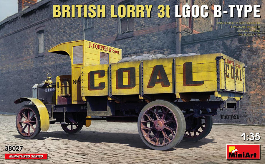 Miniart 2-38027 - MINIART 1/35 BRITISH LORRY 3t