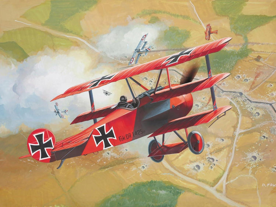Revell RV64116 - REVELL 1/72 MODEL SET FOKKER TRI PLANE