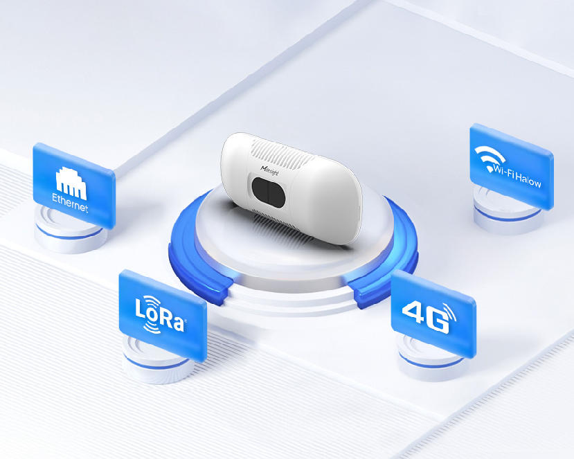 VS135-P-White-High - Milesight Ultra ToF People Counter VS135-P-White-High (High Ceiling PoE Version)