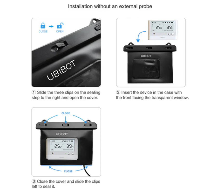 Water-Resistant-Case - Ubibot Water-Resistant-Case For Outdoor Use for WS1 & WS1 Pro